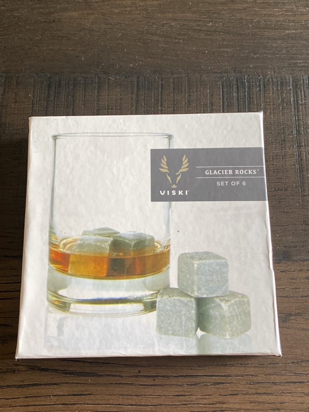 Viski Glacier Rocks - Set of 6